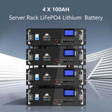 Off-Grid Solar Kits 12kW/15kW/18kW Options 120V/240V with 48v LiFePO4 Lithium Batteries & 415w Solar Panels SGR-18K20E