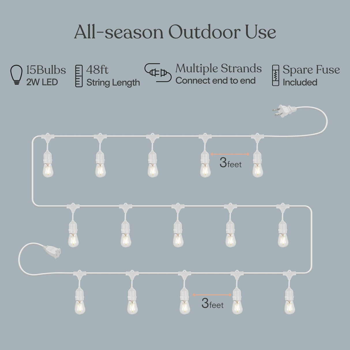 Pergola String Lights