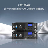 Off-Grid Solar Kit 6500W 48VDC 120/240VAC LifePo4 10.24KWH Lithium Battery 8 X 415W Solar Panels SGR-6510E