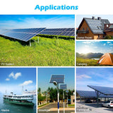 370W MONO BLACK PERC SOLAR PANEL FULL PALLET (32 PANELS) UL 61730