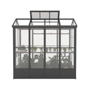 [06X08FT] Heavy Duty Outdoor Polycarbonate Greenhouse With Fully Automatic Temperature Control Vent (SAK51892)