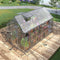 [06x12FT] Heavy Duty Outdoor Aluminum Polycarbonate Walk-In Greenhouse With Lockable Hinged Door (SAK85247)