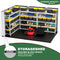[07X10FT] Heavy Duty Weather-Resistant Polypropylene Storage Shed With Floor And Reinforced Steel Frame (SAK67455)