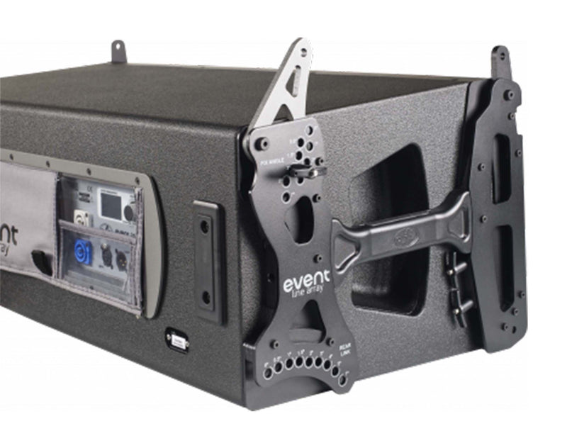 DAS Audio EVENT-212A, 3-Way 12-Inch 3000W Powered Line Array Speaker Module with DSP Processor - Black