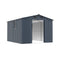 [08x10FT] Large Outdoor Metal Storage Tool Shed With Window And Lockable Doors (SAK32987)