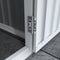 [08X10FT] Outdoor Garden Tool Shed With Thickened Galvanized Steel, Sloped Roof, Vents And Double Lockable Doors (SAK66582)