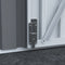 [08X10FT] Outdoor Garden Tool Shed With Thickened Galvanized Steel, Sloped Roof, Vents And Double Lockable Doors (SAK66582)