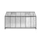 [08X12FT] Large Outdoor Heavy Duty Polycarbonate Walk-In Greenhouse With Double Swing Doors And Two Ventilation Windows (SAK73651)