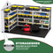 [08X12FT] Large Polypropylene Storage Shed With Reinforced Floor And Lockable Swing Doors (SAK07451)