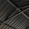 [09X11] Heavy Duty All-Weather Hard Top Wooden Carport Gazebo With Galvanized Steel Roof (SAK39187)