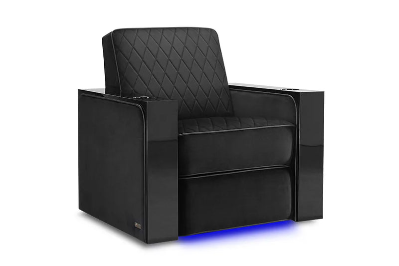 Valencia D-BOX Habtic+ Leather Home Theater Seating Naples Prestige