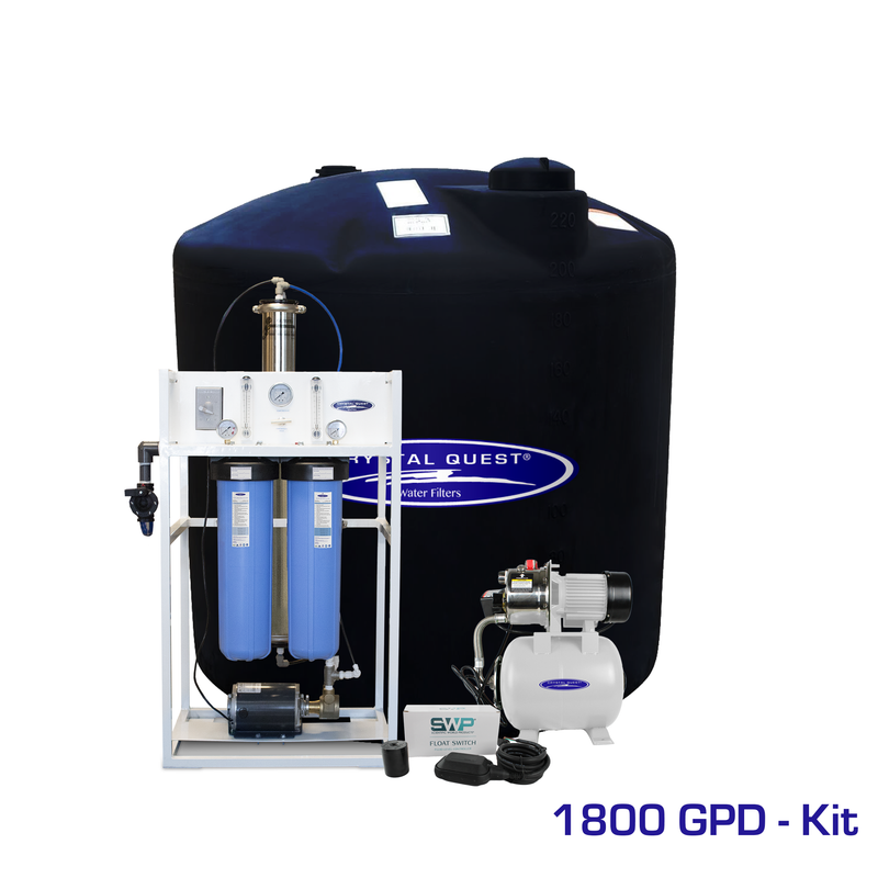 Commercial Mid-Flow Reverse Osmosis System (500-7000 GPD)