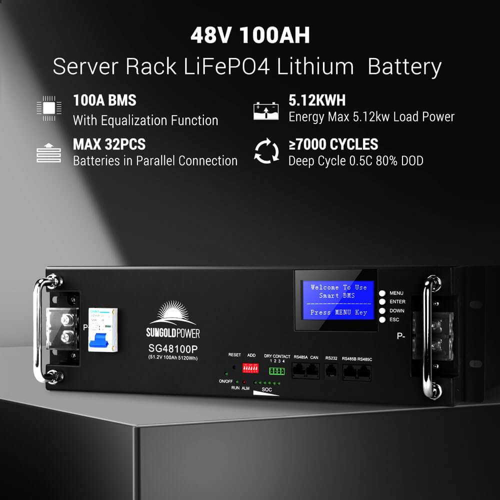 Hybrid Solar Kit 11.4KW 48V Split Phase 20.48KWH/51.2KWH Lithium Battery 450 Watt Solar Panel (Optional) SGH-11N2E/ SGH-11N5E