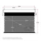 VIVIDSTORM PRO PA Slimline Motorized Tension UST ALR Projector screen