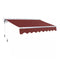 Advaning Luxury Series Fully Assembled Retractable Sun Shade Canopy Awning (SAK31549)