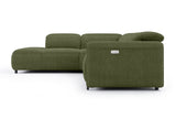 Octavia Fabric Reclining Corner Sectional Cloud Sofa