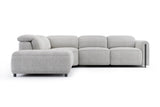 Octavia Fabric Reclining Corner Sectional Cloud Sofa