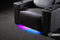 Valencia 2025 New Barcelona Grand Ultimate Leather Home Theater Seating Row of 2, Graphite