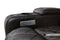 Valencia Oslo Console Home Theater Seating Row of 3 Dropdown Center, Midnight Black