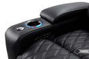 Valencia 2025 New Oslo Luxury Home Theater Seating Row of 2, Onyx