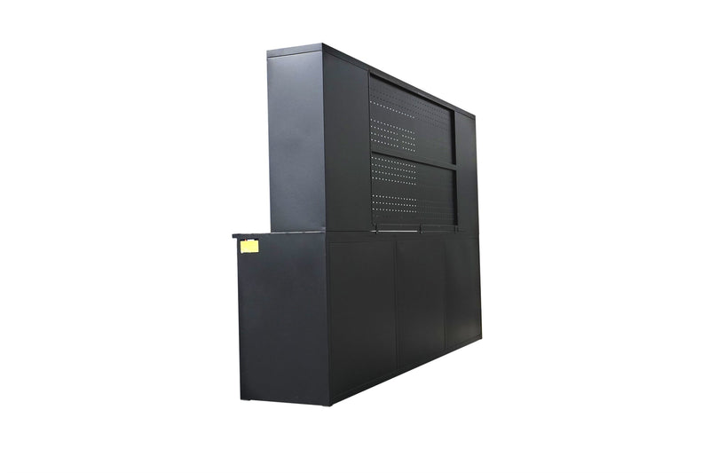 10ft Workbench Cabinet(40 Drawers,1 Pegboard & 2 Cabinets)