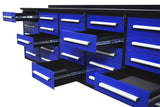 10' Heavy Duty Workbench with 25 Drawers