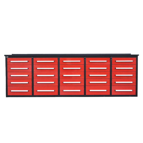 10' Heavy Duty Workbench with 25 Drawers
