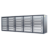 10ft Workbench Storage Cabinet with 30 Drawers