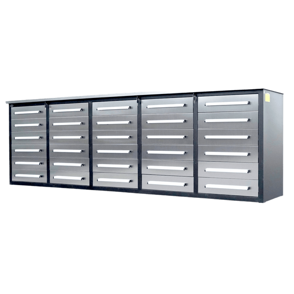 10ft Workbench Storage Cabinet with 30 Drawers