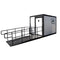 10ft Handicap-Accessible Portable Toilet with Shower