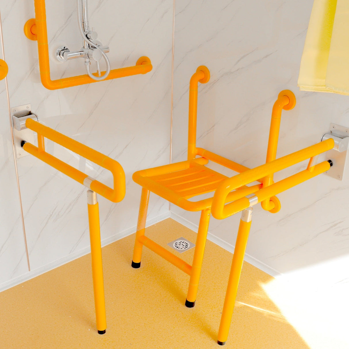 10ft Handicap-Accessible Portable Toilet with Shower