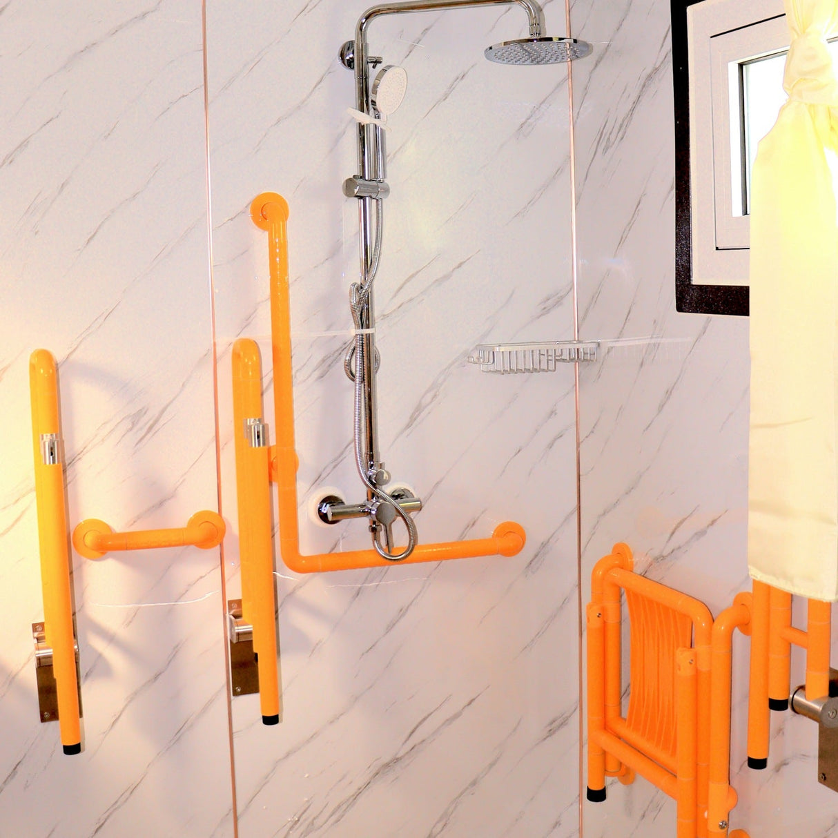 10ft Handicap-Accessible Portable Toilet with Shower