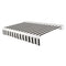 [10x08FT] Awntech Key West Premium Electric Outdoor Motorized Retractable Awning [FCL10/FCR10-SBY] (SAK62183)