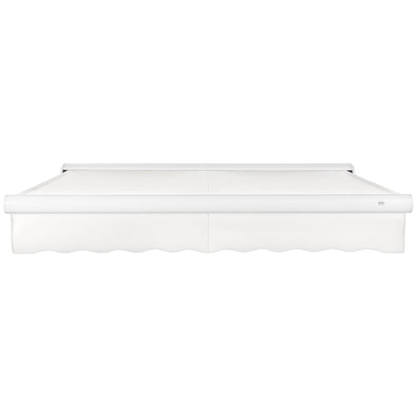 [10x08FT] Awntech Key West Premium Electric Outdoor Motorized Retractable Awning [FCL10/FCR10-SBY] (SAK62183)