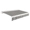 [10x10FT] Awntech Key West Premium Manual Outdoor Retractable Awning [FCM10-SBY] (SAK57132)