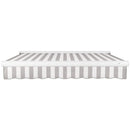 [10x10FT] Awntech Key West Premium Manual Outdoor Retractable Awning [FCM10-SBY] (SAK57132)