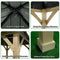 [10x10FT] Premium Outdoor Patio Hardtop Gazebo W/ Double Steel Roof (SAK01291)