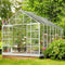 [10x16FT] Extra Large Heavy Duty Backyard Polycarbonate Aluminum Greenhouse With Sliding Doors And Vents (SAK97526)