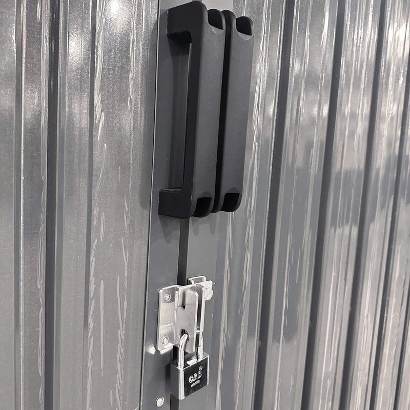 [10X20FT] Heavy-Duty Multipurpose Outdoor All-Weather Utility Garage Storage Shed With Air Vents (SAK74834)