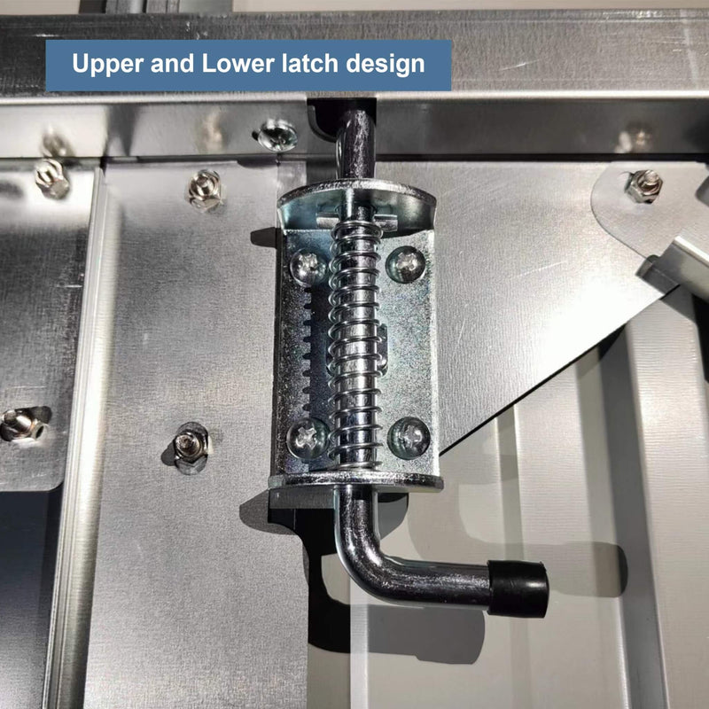 [10X20FT] Heavy-Duty Multipurpose Outdoor All-Weather Utility Garage Storage Shed With Air Vents (SAK74834)