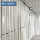 [10X20FT] Heavy-Duty Multipurpose Outdoor All-Weather Utility Garage Storage Shed With Air Vents (SAK74834)