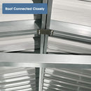 [10X20FT] Heavy-Duty Multipurpose Outdoor All-Weather Utility Garage Storage Shed With Air Vents (SAK74834)