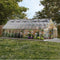 [10x24FT] Premium Heavy-Duty Polycarbonate Walk-In Greenhouse W/ Aluminum Frame & Built-In Gutter System (SAK58472)