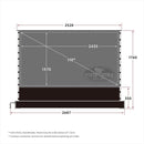 VIVIDSTORM S PRO P Motorized Tension Floor Rising UST ALR Perforated Projector screen
