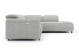 Octavia Fabric Reclining Corner Sectional Cloud Sofa