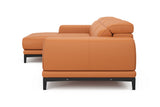 Valletta Leather Sectional Sofa