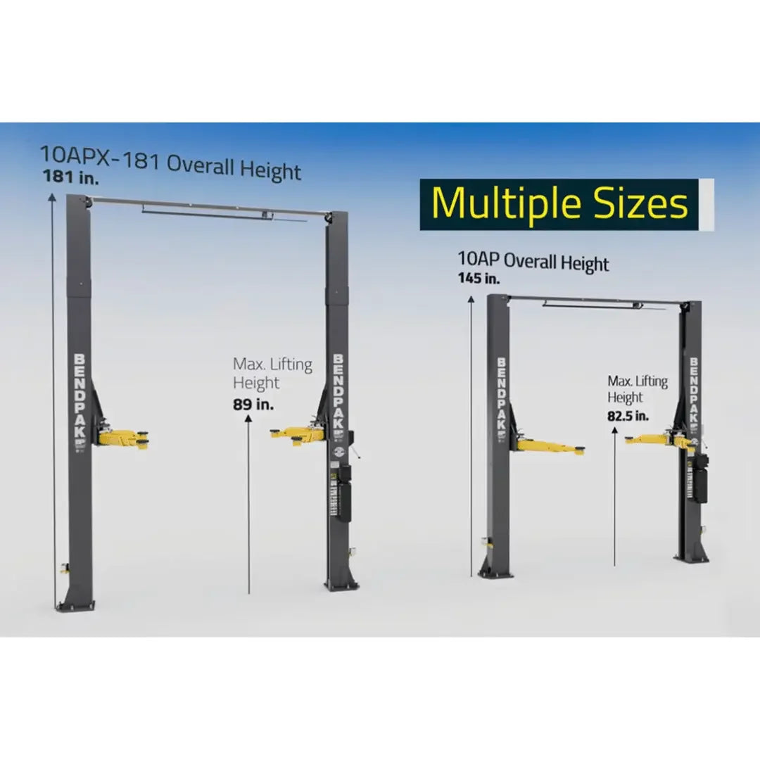 BendPak 10AP 10,000 lb. 2 Post Lift