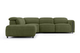 Octavia Fabric Reclining Corner Sectional Cloud Sofa
