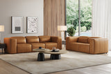 Eden Leather Dual Recliner Sofa