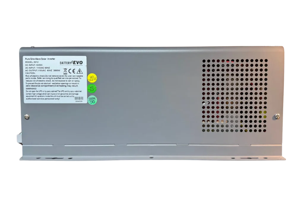 3000 Watt Pure Sine Inverter Charger with Transfer Switch